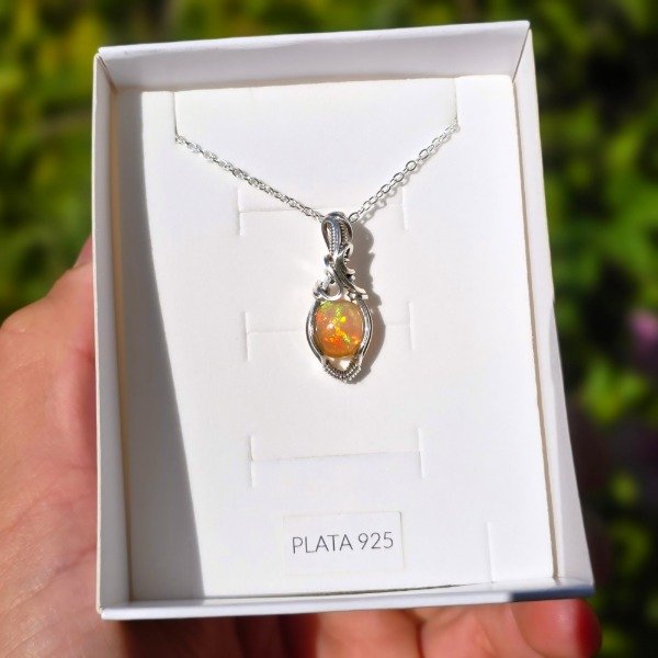 Producto - ÓPALO DE ETIOPÍA- PLATA 925 - 3