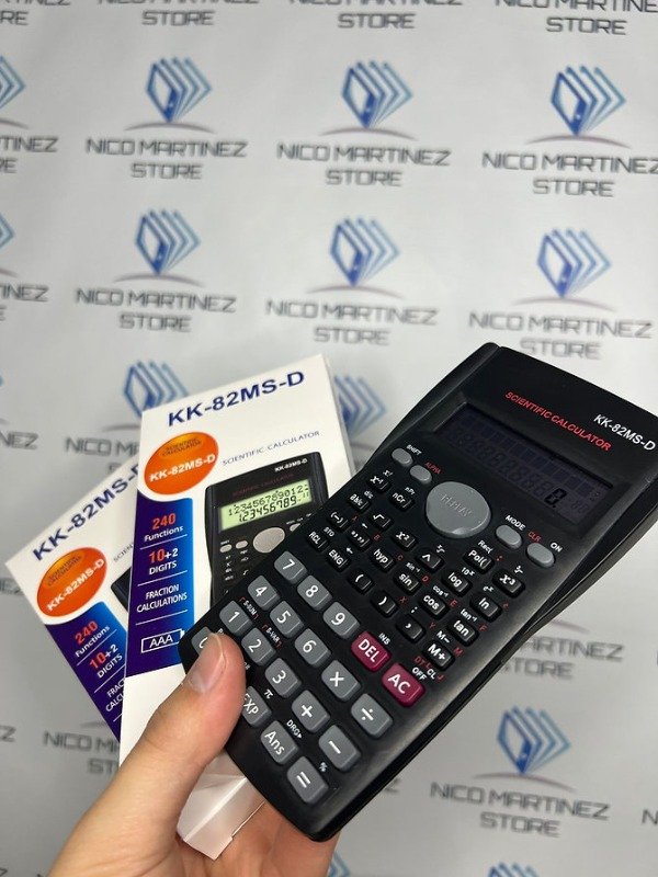 Producto - Calculadora Cientifica Doble display KK-82MS-D (SVPAM) A PILAS