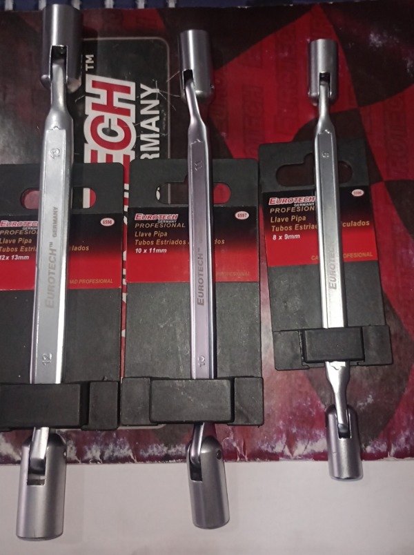 Producto - Llaves pipas x3 eurotech