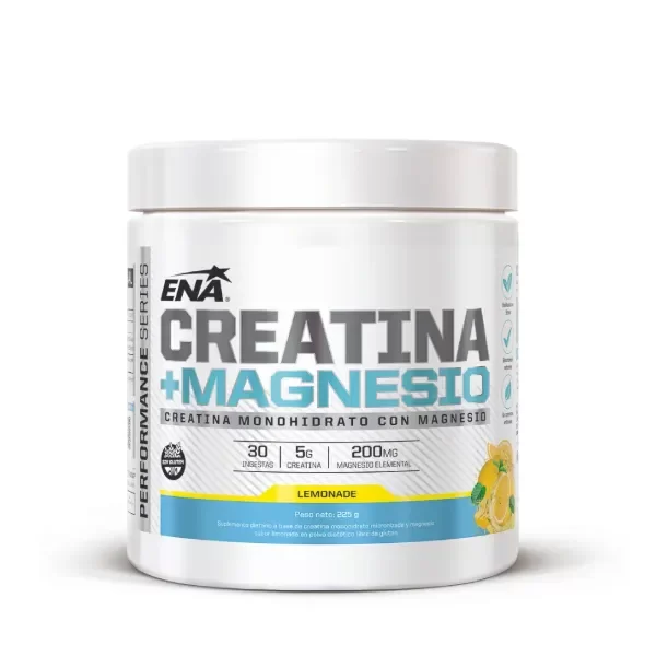 Producto - ENA CREATINA MAGNESIO LEMONADE 225G