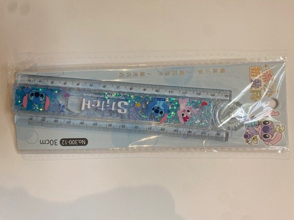 Producto - Regla glitter stitch