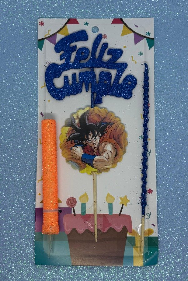 Producto - TOPPER FIGURA + VELA Y FIGURA