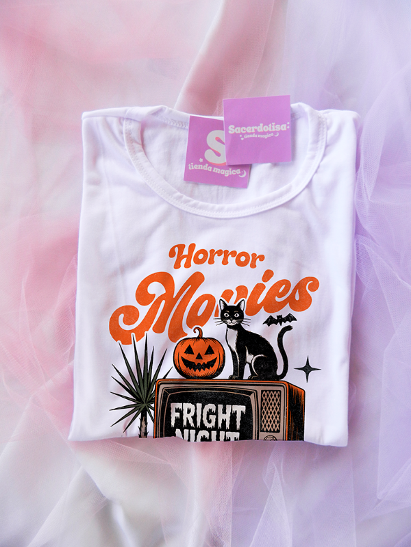 Producto - Remera Horror movies and chill