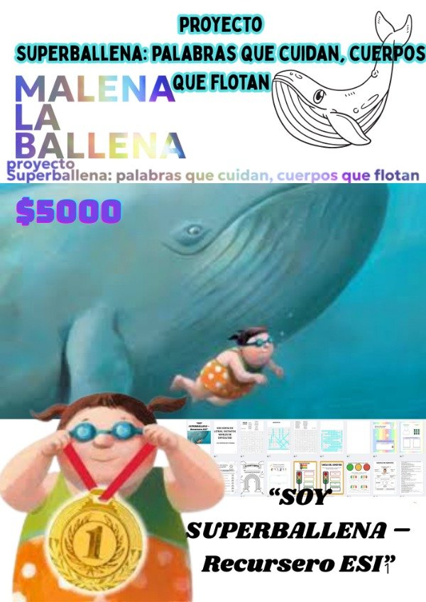Producto - Lectura SUPERBALLENA, PALABRAS QUE CUIDAN (ESI)