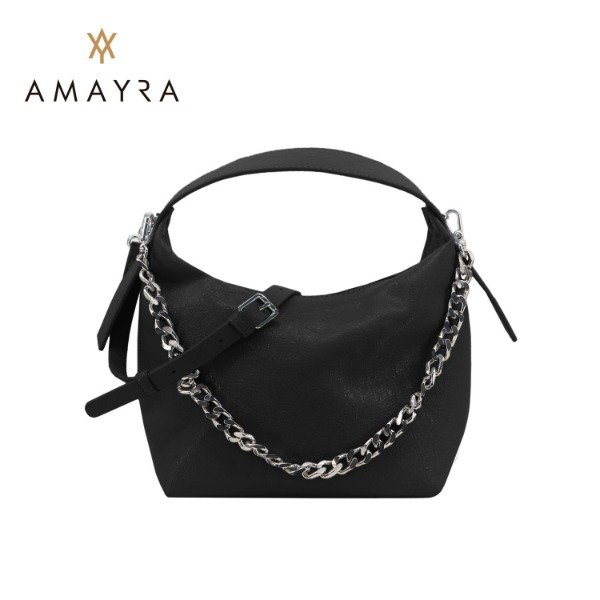 Producto - Cartera Amayra PU negra 67-C3208-1