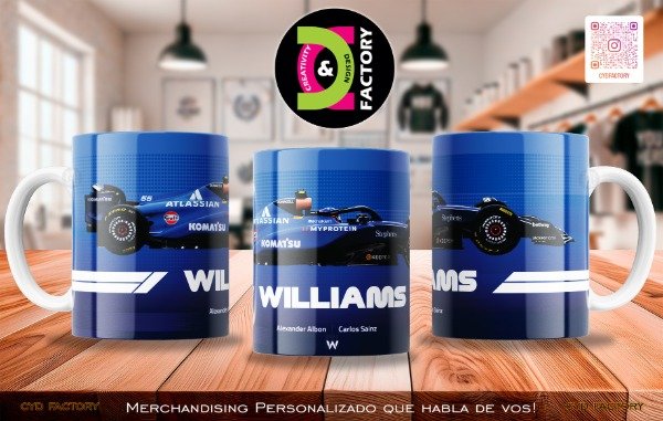 Producto - Taza - Racing - Formula 1 - TZ-RT-BL-11OZ-62-RSC-F1