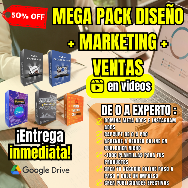 Producto - MegaPack Marketing Diseño Ventas
