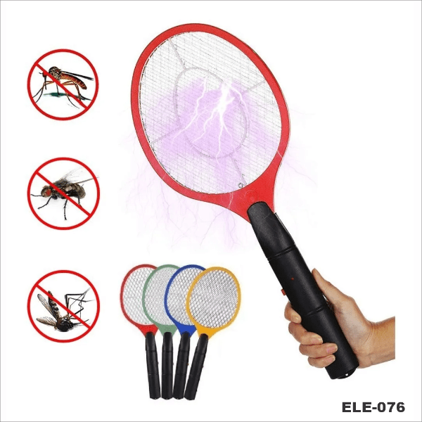 Producto - RAQUETA MATAMOSQUITOS CON BATERIA RECARGABLE Y LINTERNA