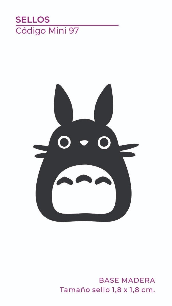Producto - Mini Sello 97 - Totoro
