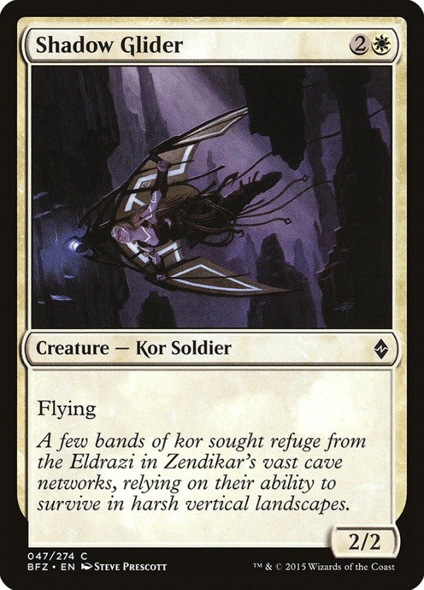 Producto - Shadow Glider  Battle for Zendikar