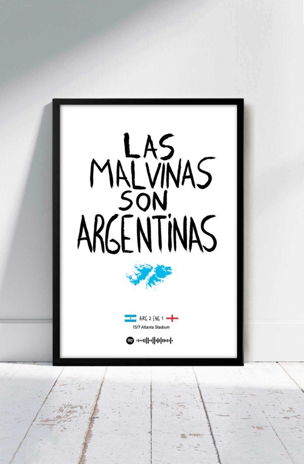 Producto - Cuadro - LAS MALVINAS SON ARGENTINAS