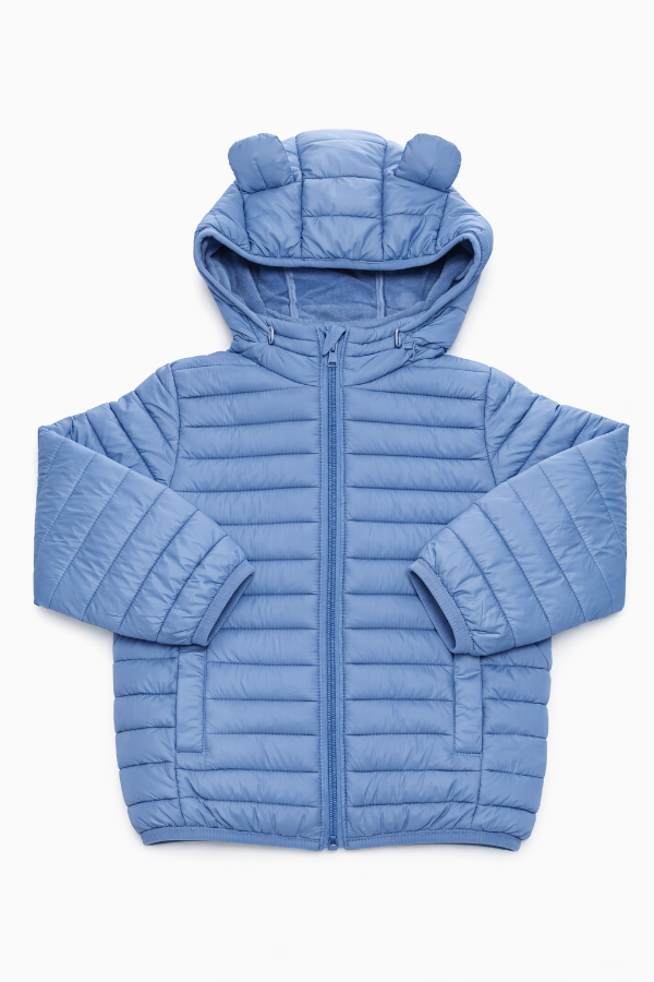 Producto - Campera puffer celeste