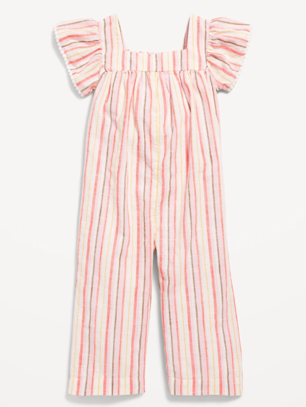 Producto - Enterito para Niñas Marca OLD NAVY Lino a Rayas