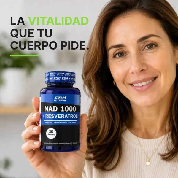 Producto - NAD + Resveratrol ETH Nutrition - 30 caps - 2