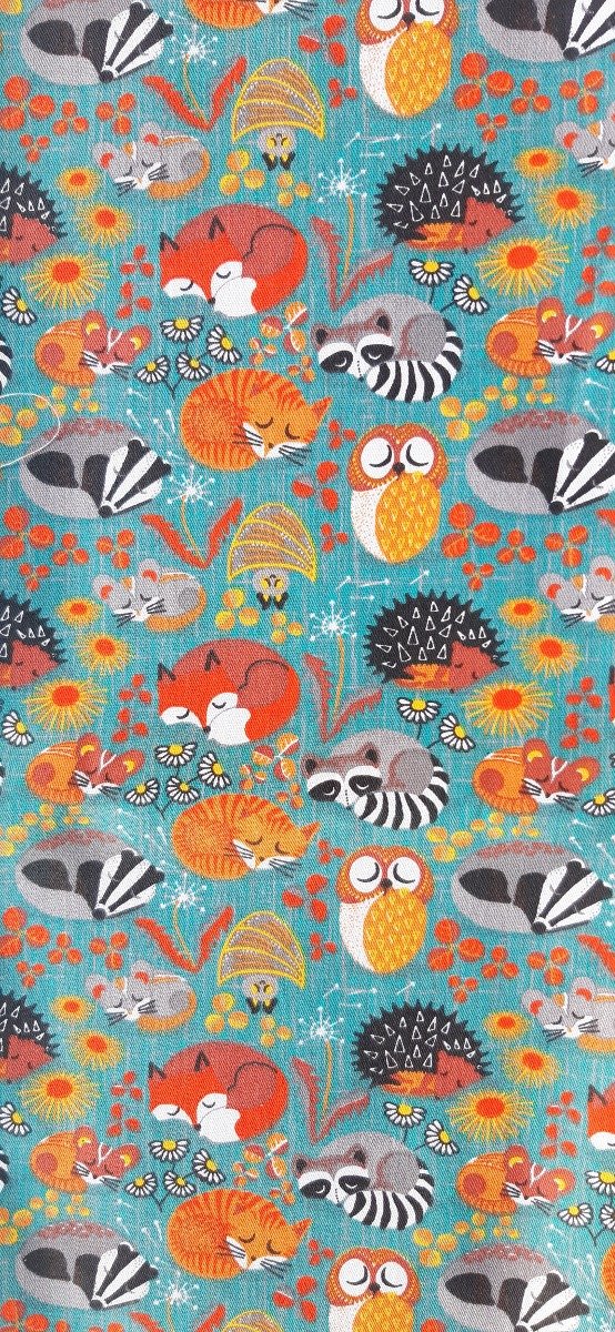 Producto - Sobre para muda de ropa animalitos durmiendo