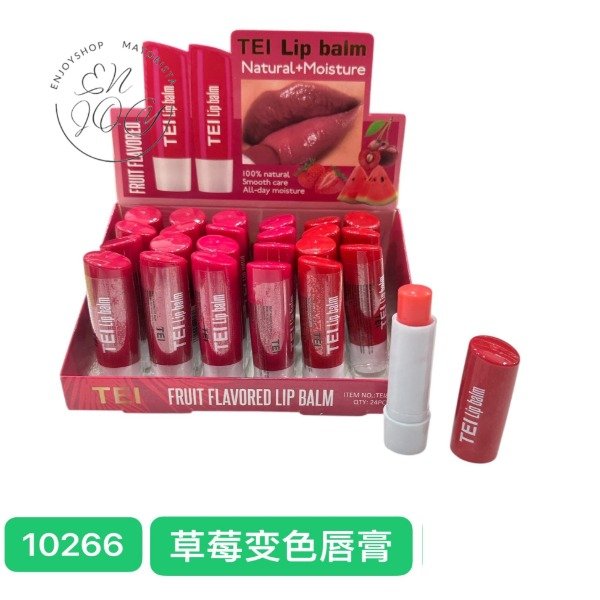 Producto - TEI CAJA X24 Balsamo Labial Hidratante Frutilla Saborizado 10266