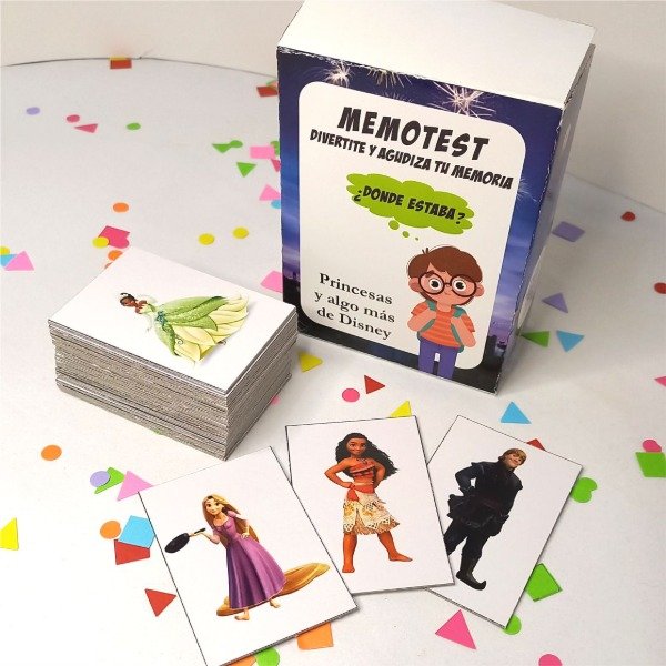 Producto - Memotest Princesas Disney