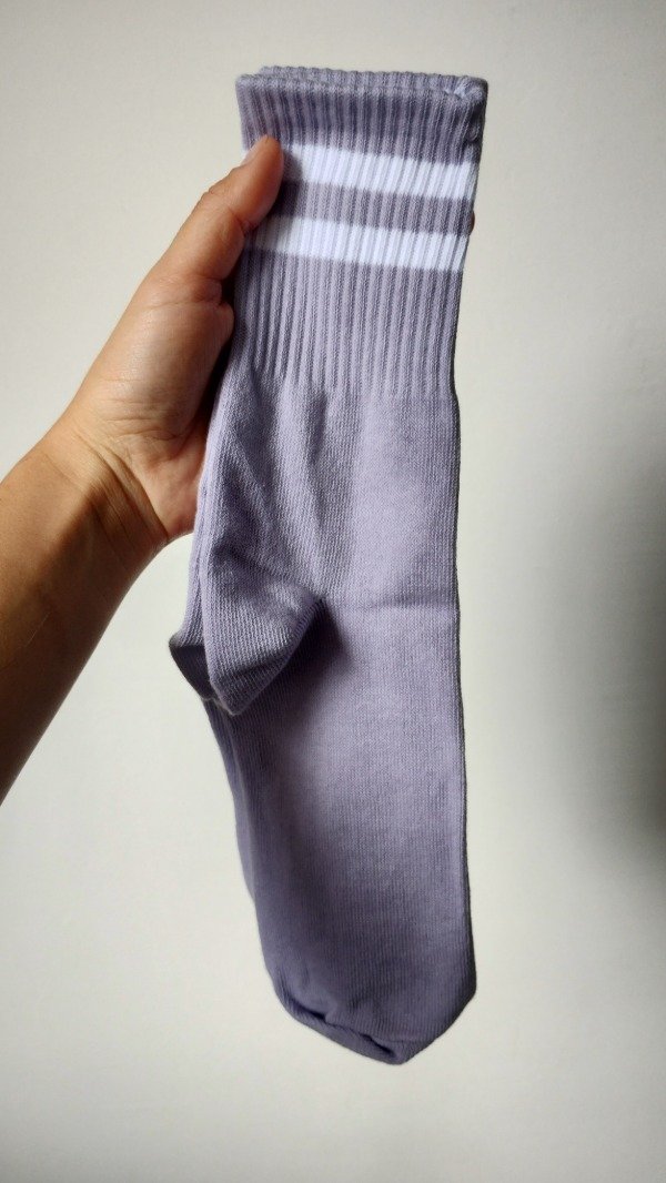 Producto - Lila líneas blancas