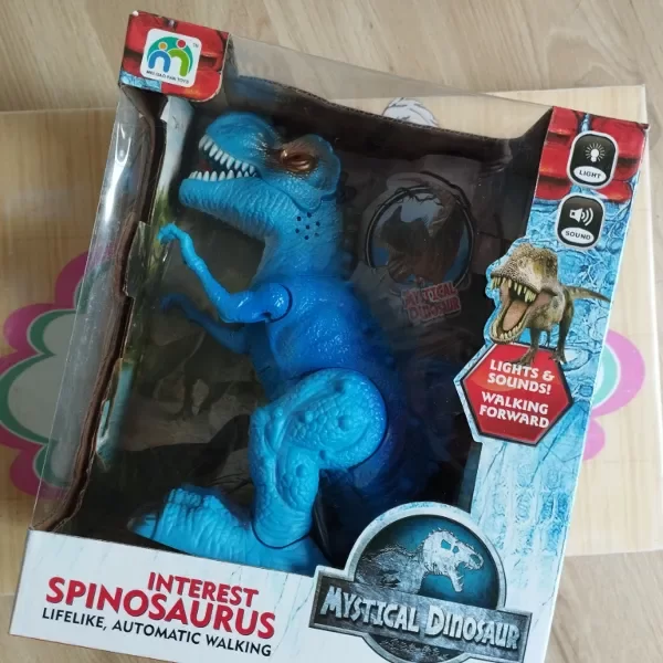 Producto - Dinosaurio a pilas con luz y sonido