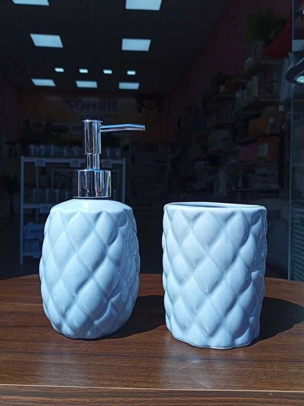 Producto - Set baño + porta cepillo