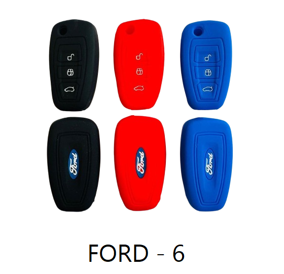 Producto - FUNDA DE SILICONA CUBRE LLAVE FORD 6