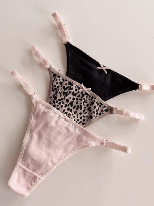 Producto - Less regulables de algodón estampada - Pack x3