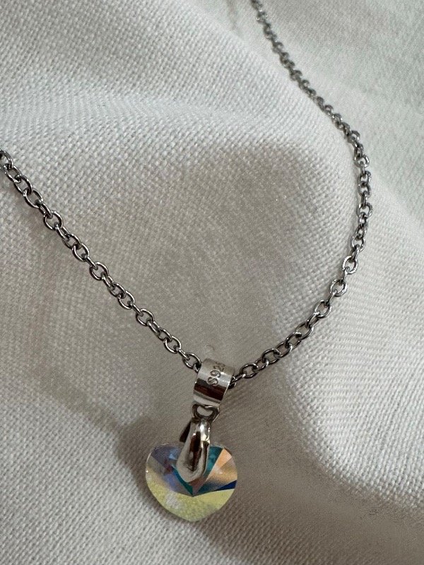 Producto - Collar dije plata 925, cadena acero quirúrgico - 3