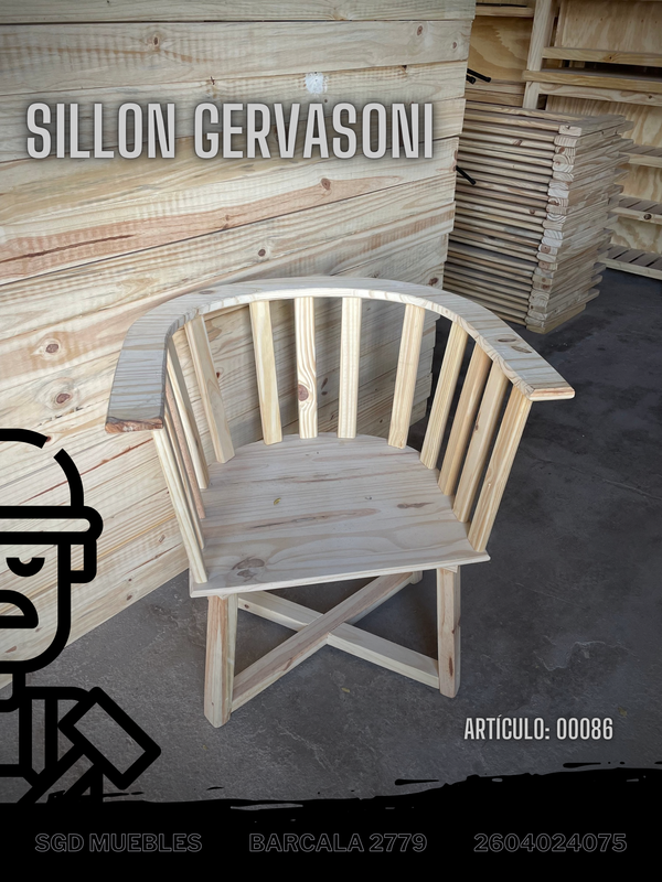 Producto - SILLON GERVASONI