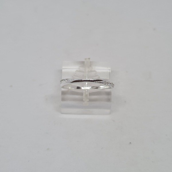 Producto - Anillo cruzado blanco AP2229