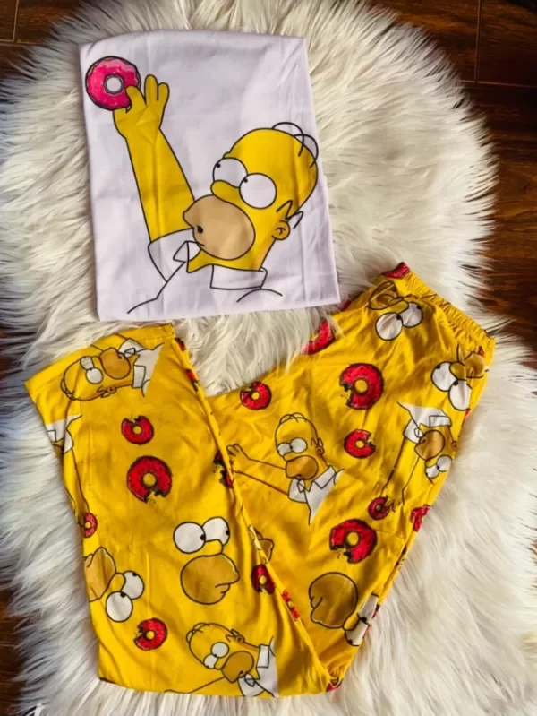 Producto - Pijama Homero Amarillo