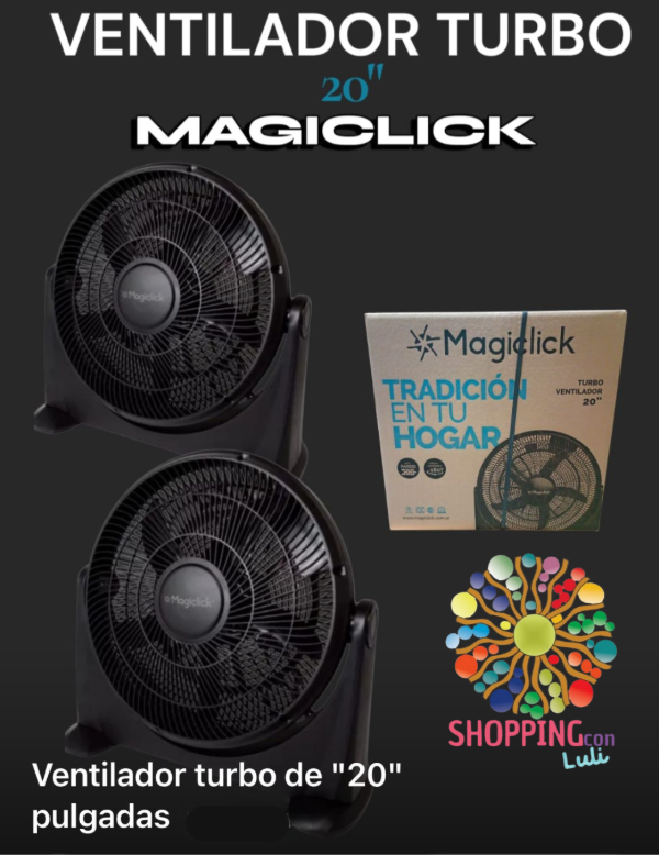 Producto - Ventilador turbo magiclick