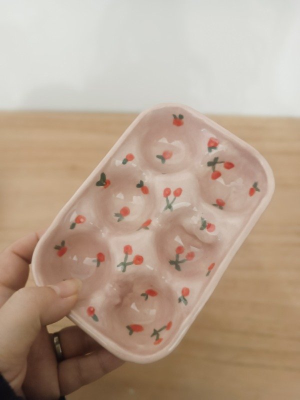 Producto - Huevera cerezas