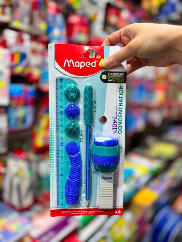 Producto - Set Escolar Sensorial Maped Kidy'Learn Concentración