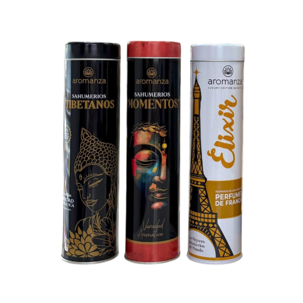 Producto - Latas Coleccionables x 30 Varillas + Portasahumerios - 0