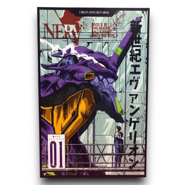 Producto - Cuadro Mural Neon Genesis Evangelion Eva 01 - 0