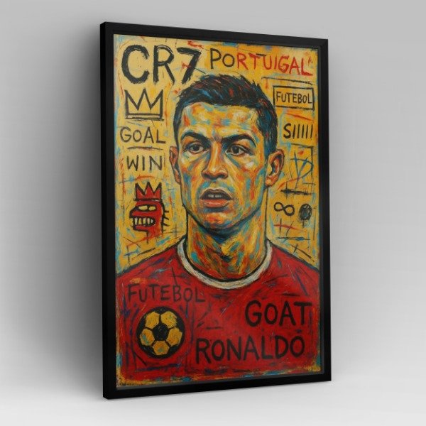 Producto - Cuadro Cristiano Ronaldo Decoración Callejera