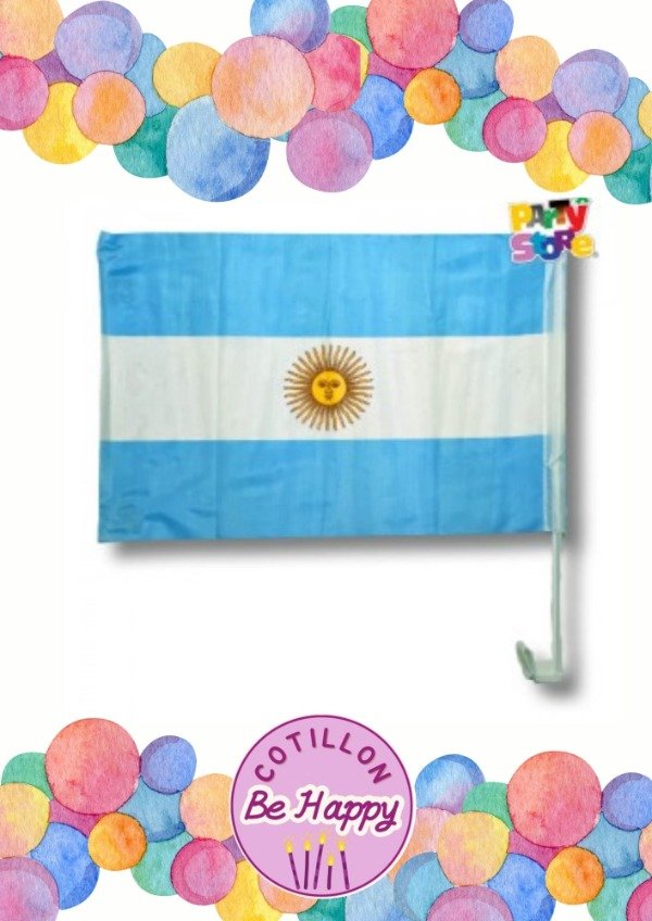 Producto - BANDERA PARA AUTO ARGENTINA