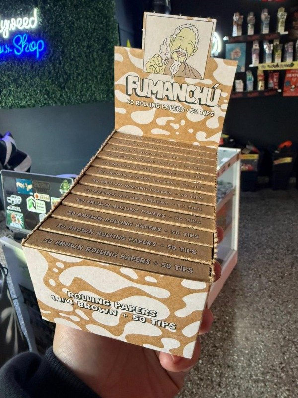 Producto - FUMANCHU PAPELILLO + TIPS - SIN BLAQUEAR LENTA COMBUSTION