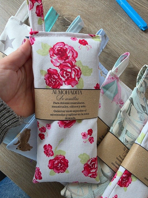 Producto - Pack almohaditas terapéuticas 10x20 cm - 4