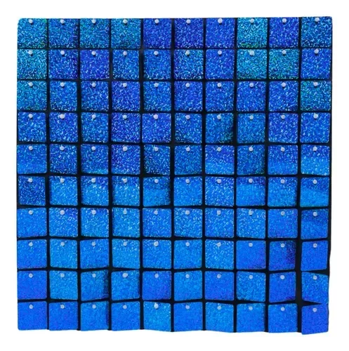 Producto - Lentejuelas para shimmer x1/2kg color azul holografico