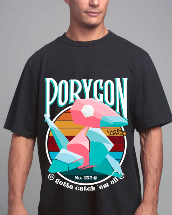 Producto - Remera Oversize Pokemon Porygon