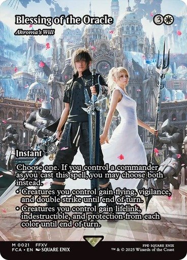 Producto - Akroma's Will Blessing Of The Oracle  Final Fantasy Through the Ages