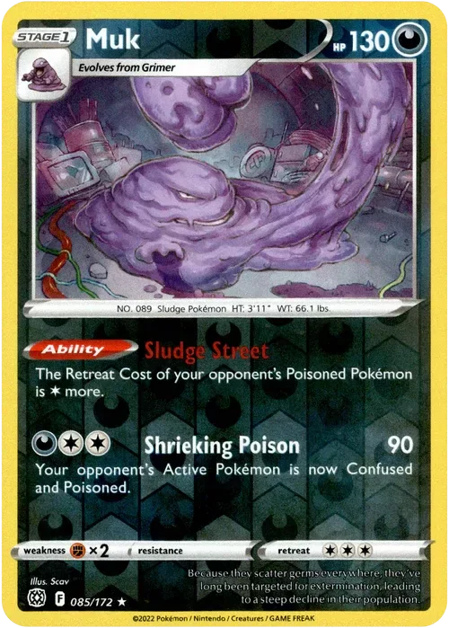Producto - Muk - 085/172 - Brilliant Stars - Reverse Holo