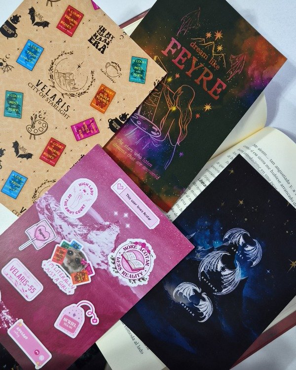 Producto - Skins para kindle - ACOTAR (Packs por 5) - 2