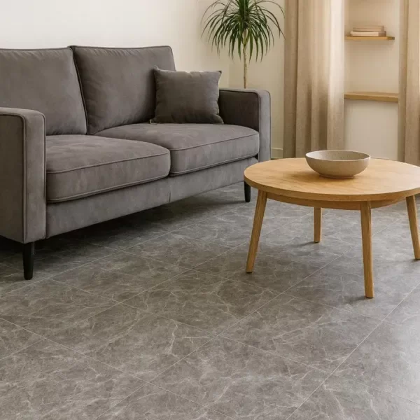 Producto - Piso Autoadhesivo Cuadrado Gris Vetas 45,5x45,5 - Cubre 5m2