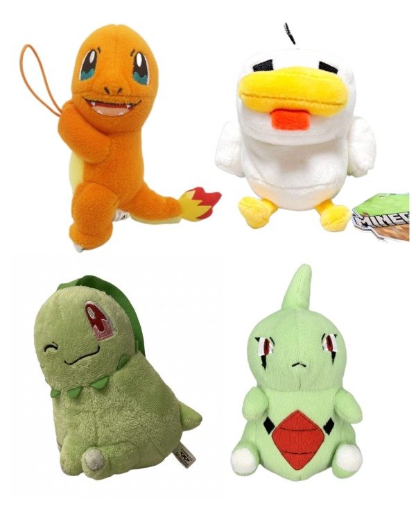 Producto - Peluche colgante Original Pokemon , Minecraft (ingrese para elegir)