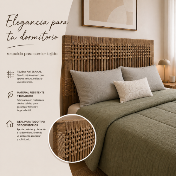 Producto - RESPALDO TEJIDO