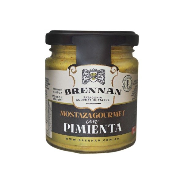 Producto - Mostaza Dijon Gourmet A la Antigua Patagonia - Brennan X200gr
