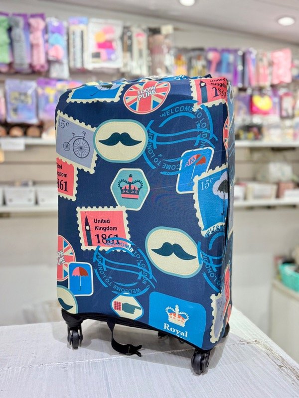 Producto - Funda para valija mediana London art38636
