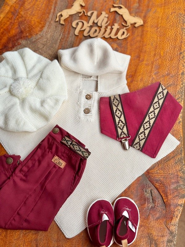Producto - Poncho de hilo Crudo - 5